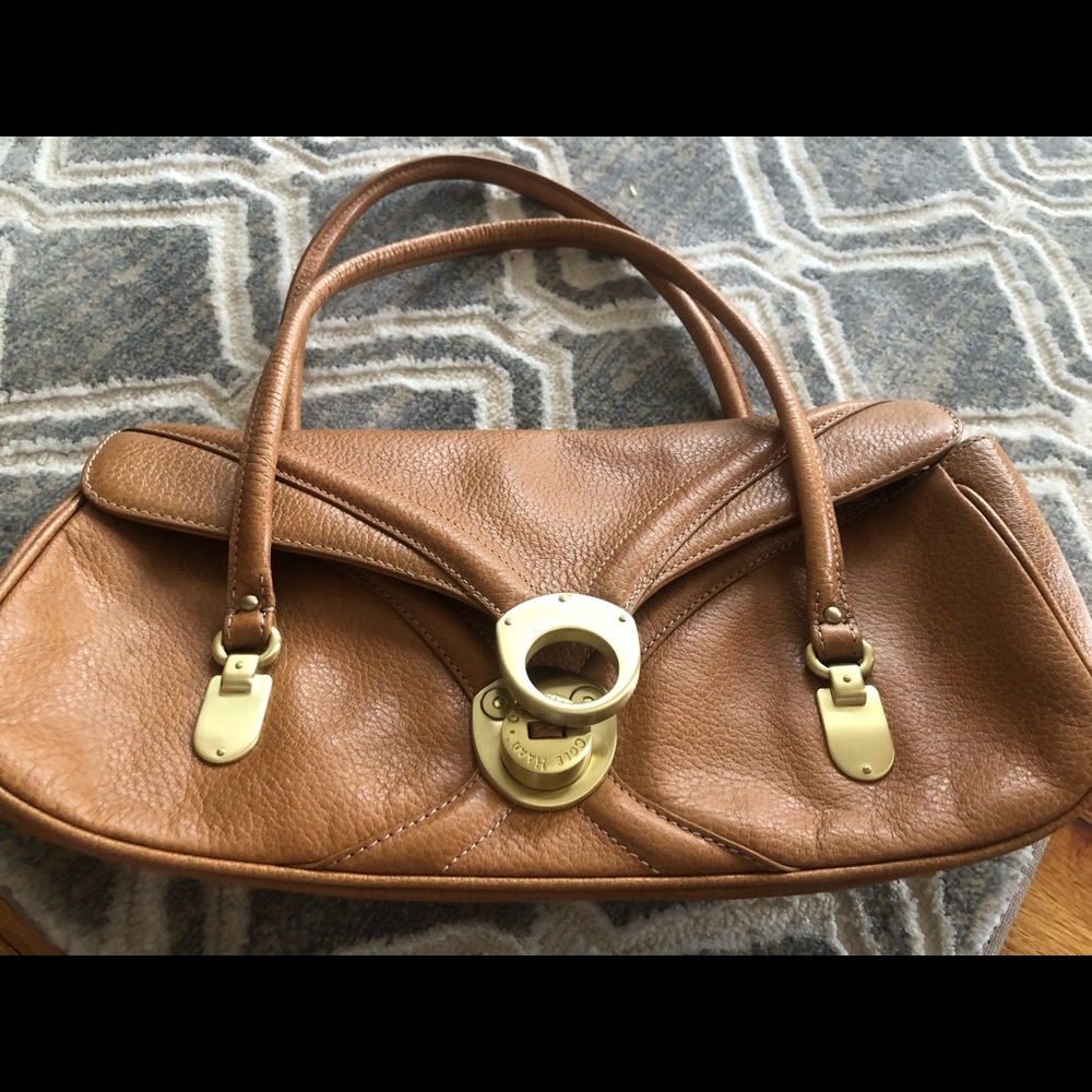 Cold Haan leather brown bag